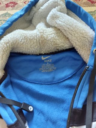 Sudadera Nike Hombre Azul y Negro