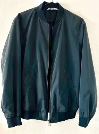 Chaqueta Bomber Zara Azul
