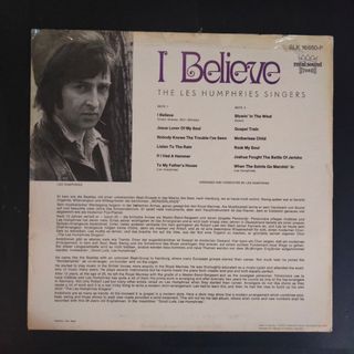 LP 1970 SOUL I Believe Les Humphries Singer Vinilo