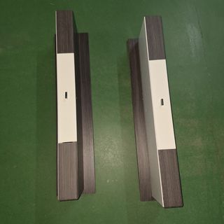 Cajones de entrada madera y metal