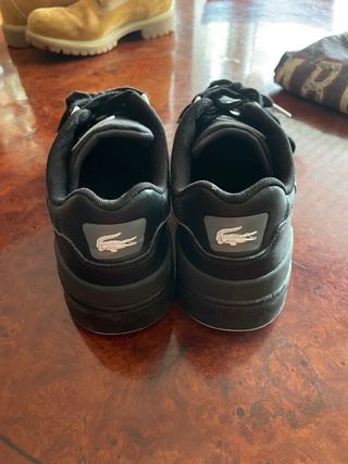 Zapatos Lacoste Negros Talla 42