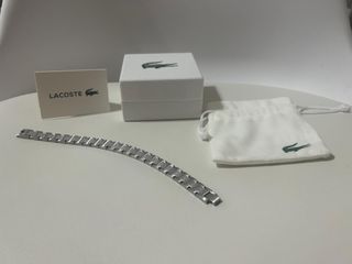 Pulsera Lacoste Plata