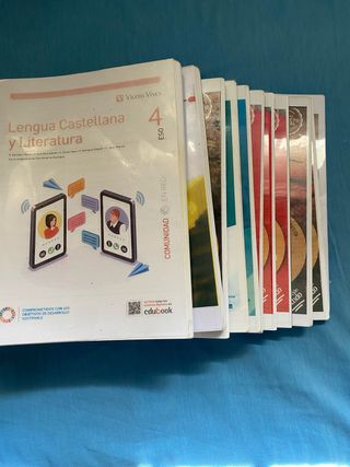 Libros nuevos para 4 de la ESO