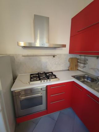 Cucina completa Ignis rossa