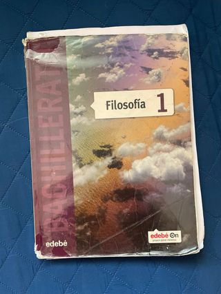 Libro filosofía Edebé 1 bachillerato 