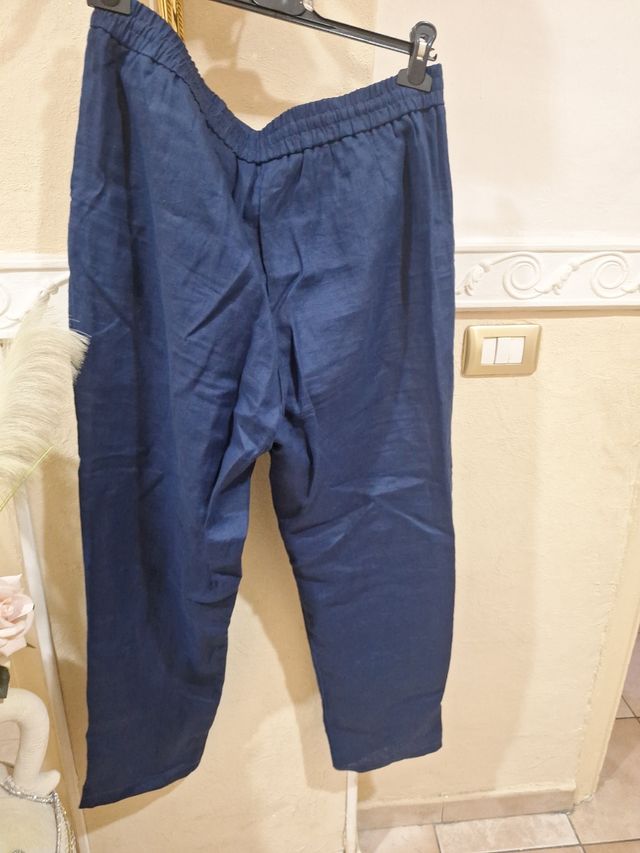 Pantalone donna blu