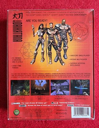 Daikatana PC Big Box John Romero