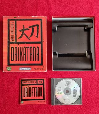 Daikatana PC Big Box John Romero