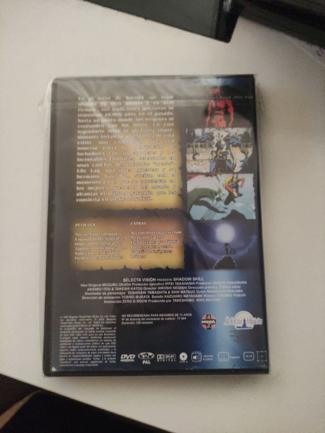 Shadow Skill DVD Anime Español