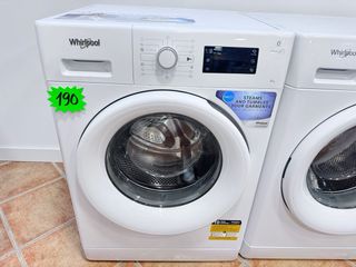 LAVADORA WHIRLPOOL 8kg 1200rpm A+++.GARANTIA