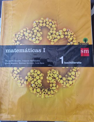 Matemáticas I. 1 Bachillerato. Savia