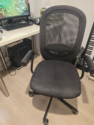 Silla de escritorio regulable en altura