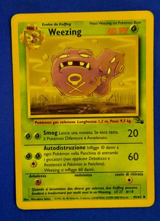 Pokémon Lotto 4 Carte Nidoran, Skiploom, Tauros, W