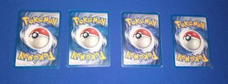 Pokémon Lotto 4 Carte Nidoran, Skiploom, Tauros, W