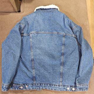 Cazadora vaquera borreguito Pull&Bear azul