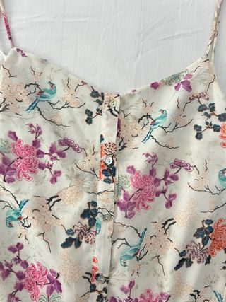 Mono floral Pull&Bear Talla S