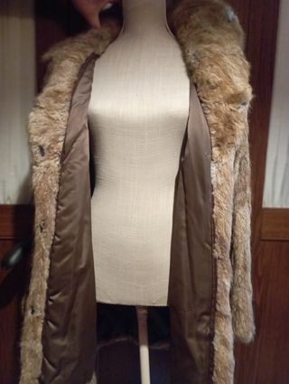 Chaquetón de peletería para mujer