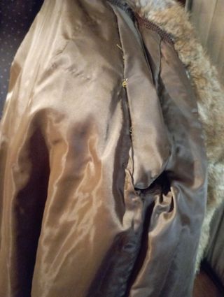 Chaquetón de peletería para mujer