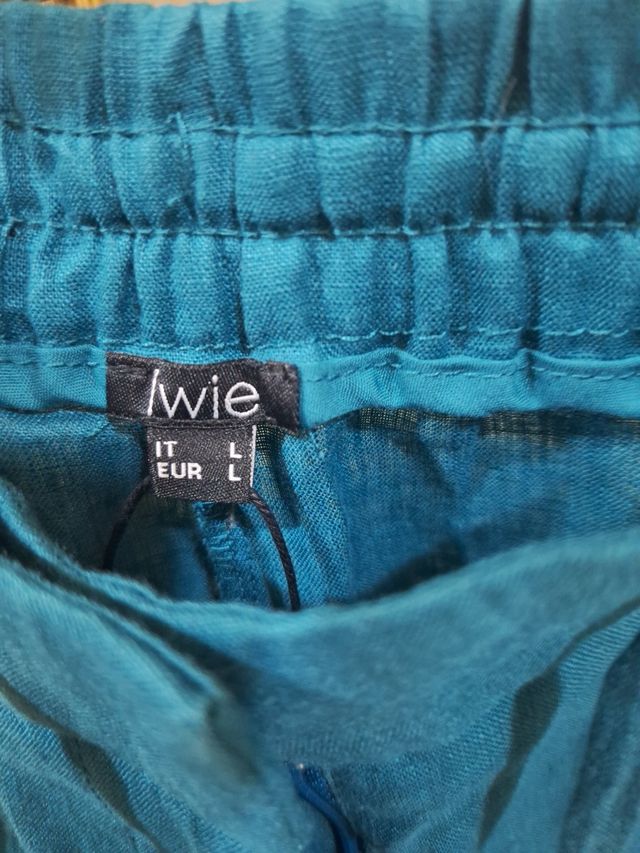 Pantalone donna teal