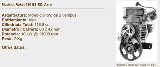 Paramotore Raket 120