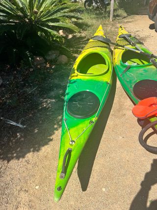 2 Piraguas de travesía + equipo