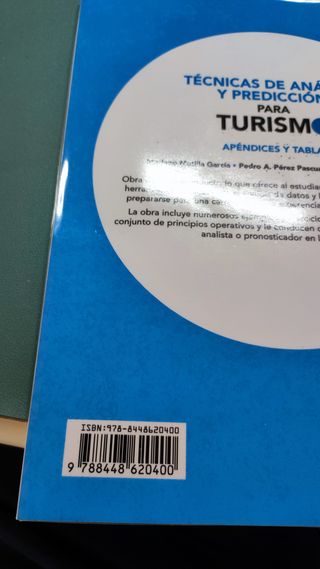 Técnicas de análisis y predicción para turismo