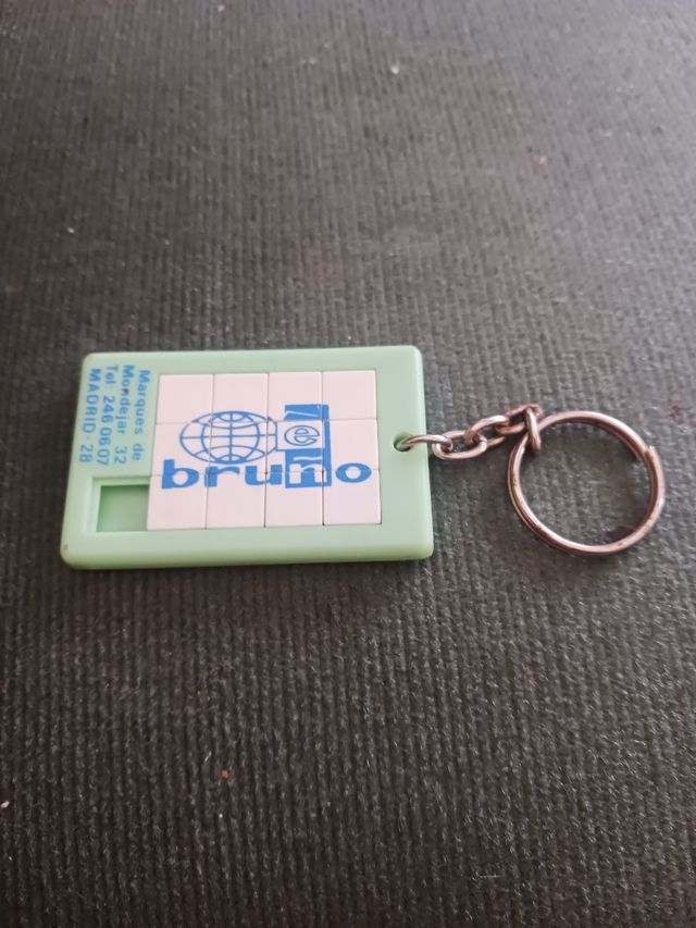 Portachiavi Puzzle, puzzle o labirinto Brun