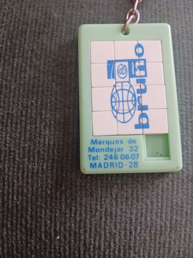 Portachiavi Puzzle, puzzle o labirinto Brun