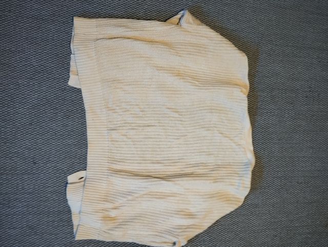 Chaqueta de punto beige