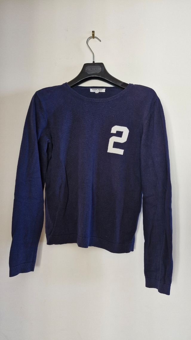 Jersey Green Coast Azul con Número 2