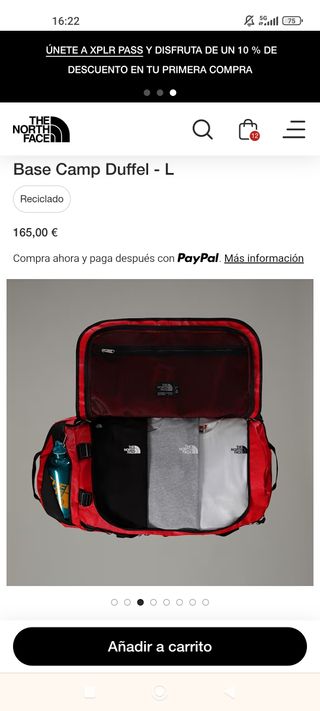 Bolsa de viaje The North Face Base Camp Duffel 95L