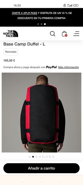 Bolsa de viaje The North Face Base Camp Duffel 95L