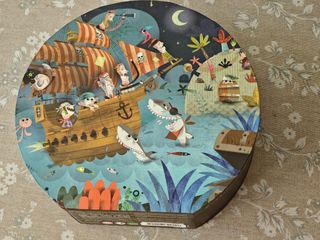 Puzzle Circular Janod Piratas