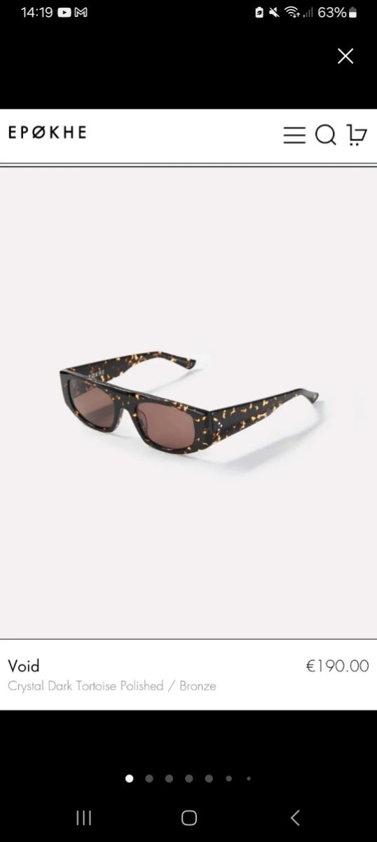 Occhiali da sole EPOKHE Void Tortoise