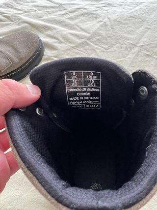 Botas Dr. Martens Combs verde talla 42/43