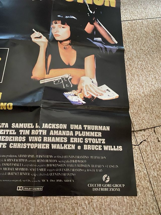 Locandina poster Pulp Fiction Quentin Tarantino