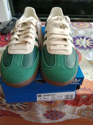 Adidas Samba OG J Zapatillas Mujer Talla 38.5