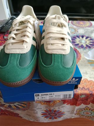 Adidas Samba OG J Zapatillas Mujer Talla 38.5