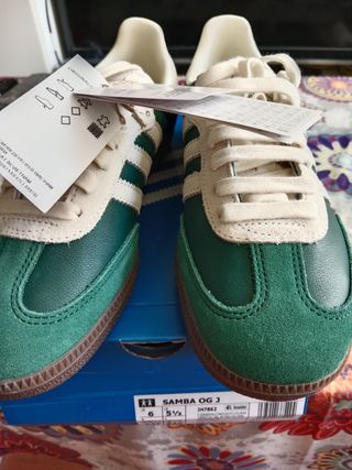 Adidas Samba OG J Zapatillas Mujer Talla 38.5