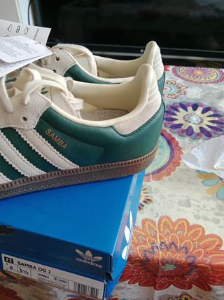 Adidas Samba OG J Zapatillas Mujer Talla 38.5