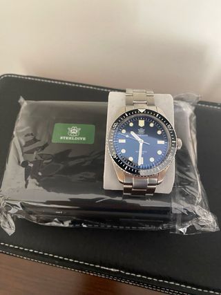Reloj Steeldive SD1965 Negro