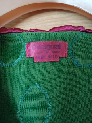 Chaqueta Desigual Niña Multicolor Talla 9/10