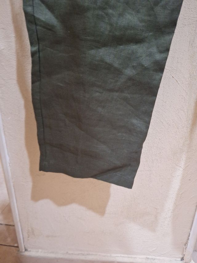 Pantalone donna verde oliva