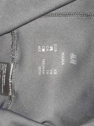 Leggings premamá H&M Talla XS
