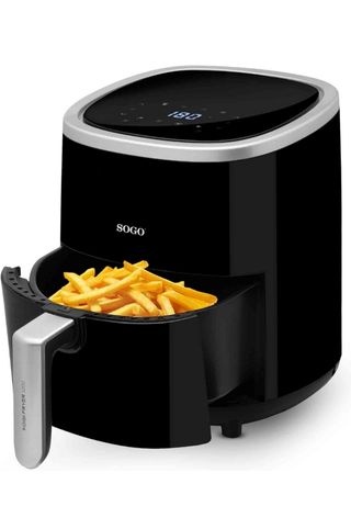 Freidora de Aire SOGO Digi Fryer 1200W 3.5L, nueva