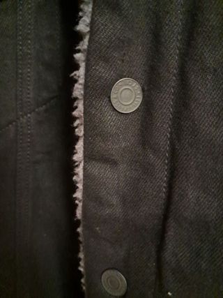 Chaqueta Levi's Sherpa Talla S Negra