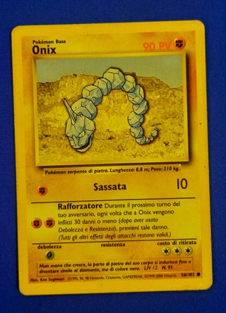 Pokemon Lotto 4 Carte Paras, Nidoran, Nidorina, On