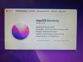 MacBook Air 13 (2017) MQD32Y/A