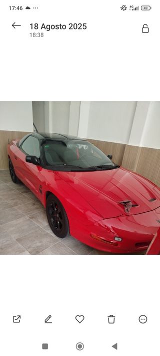 Pontiac  firebird  1995