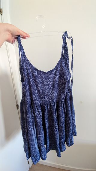 Vestido corto Natura con etiqueta